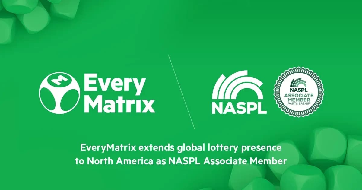 EveryMatrix joins NASPL to strengthen US lottery presence