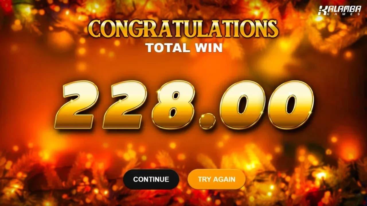 Game statistics showing Cashpot levels and maximum features