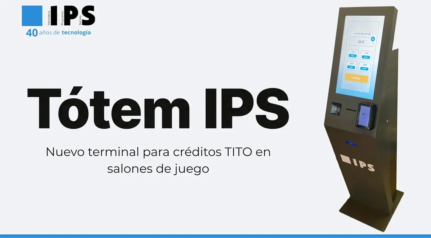 IPS Launches Autonomous TITO Credit Terminal for Gaming Venues