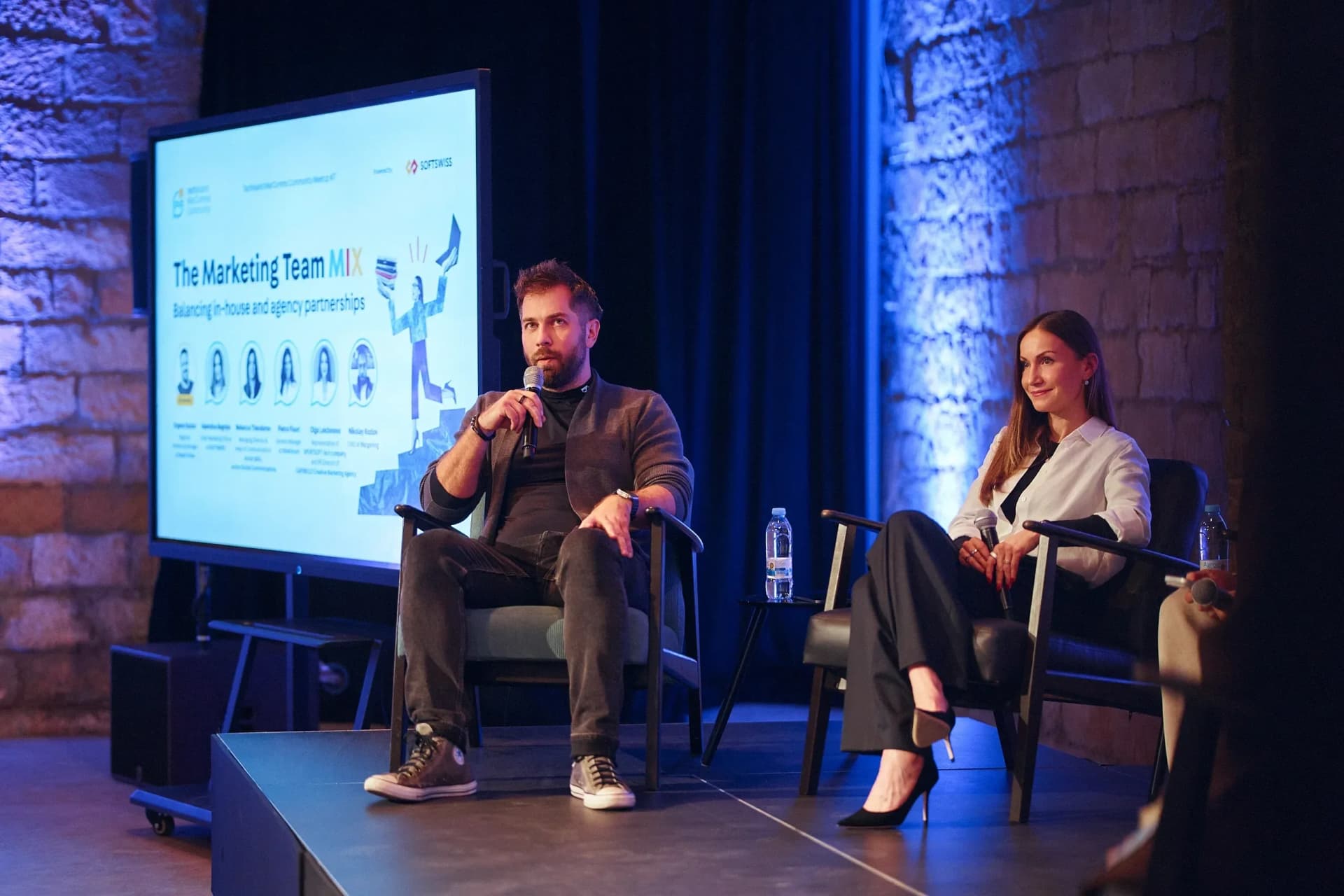 Marketing professionals discuss product-driven strategies at TechIsland's 7th MarComms Community Meetup in Cyprus