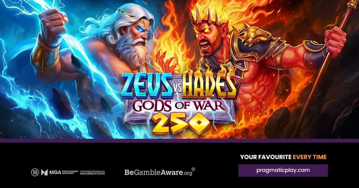 Pragmatic Play Unleashes Zeus vs Hades – Gods of War 250