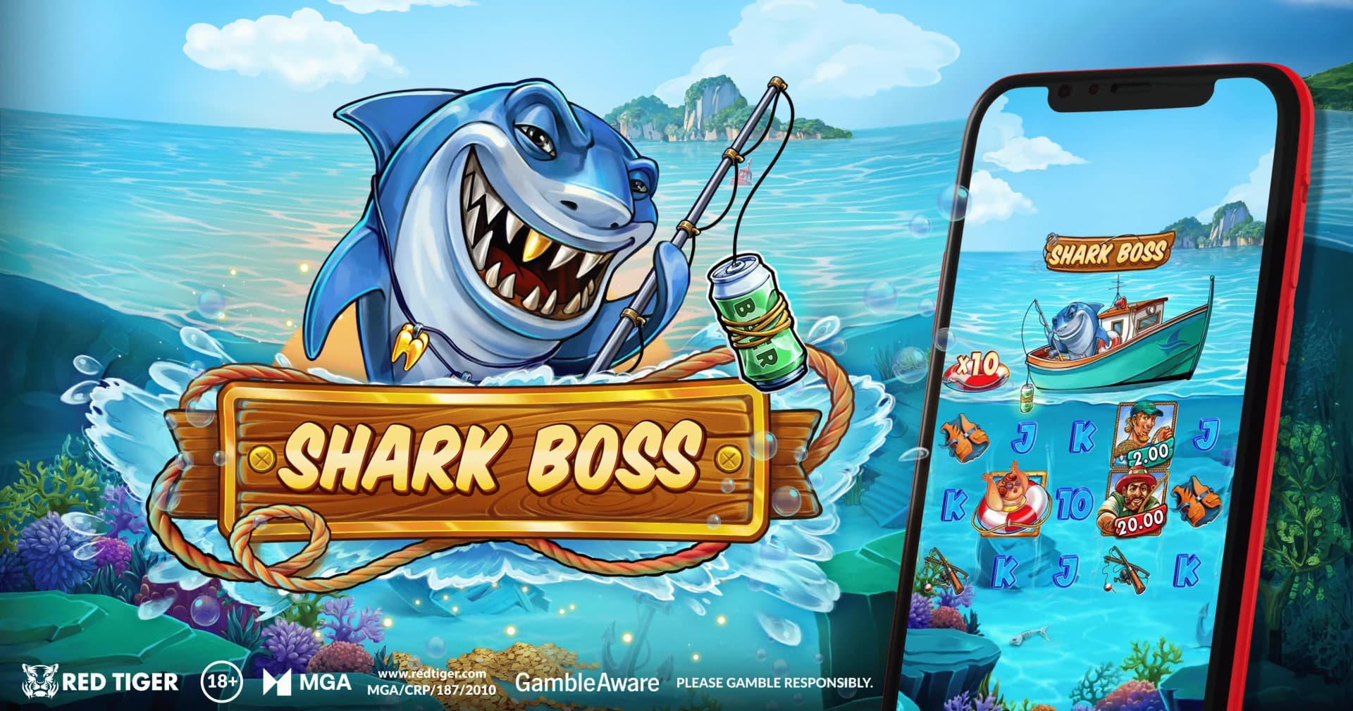 Red Tiger's Shark Boss flips fishing script for hunters