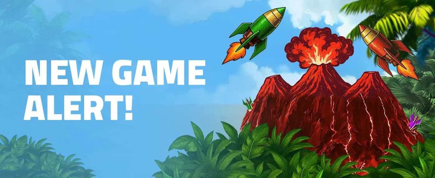 Rocket Eruption: Triple Blast slot game with colorful rocket symbols and explosive gameplay mechanics
