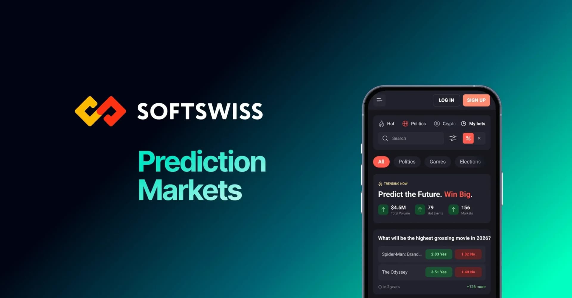 SOFTSWISS Unveils Fixed-Odds Prediction Markets for Operators