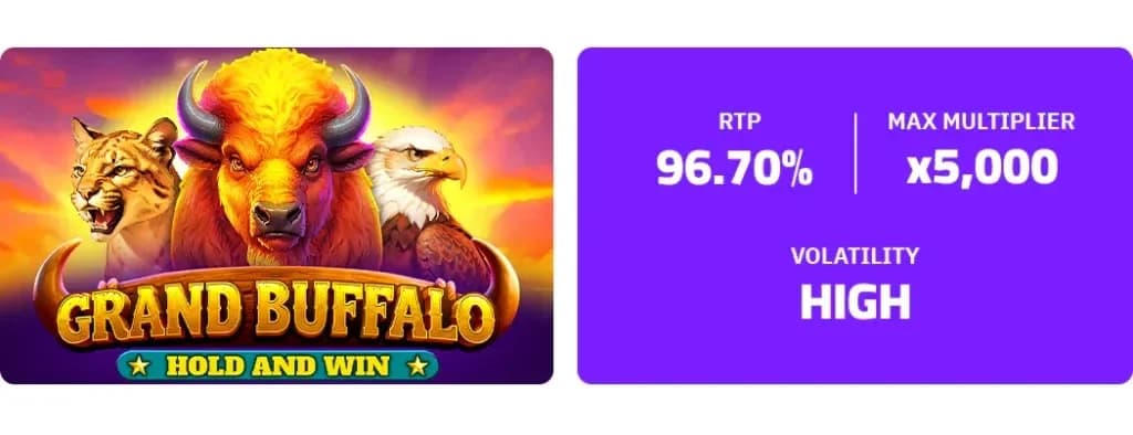 Wild animal-themed slot from successful TRUEWAYS collection with Mega Jackpot