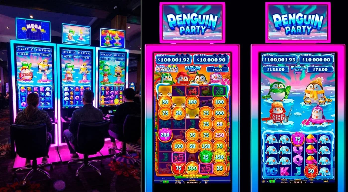 Zitro Debuts Penguin Party Multijuego at Mexican Casino